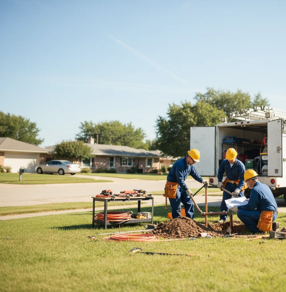 Sewer Line Repair in Grand Prairie, TX